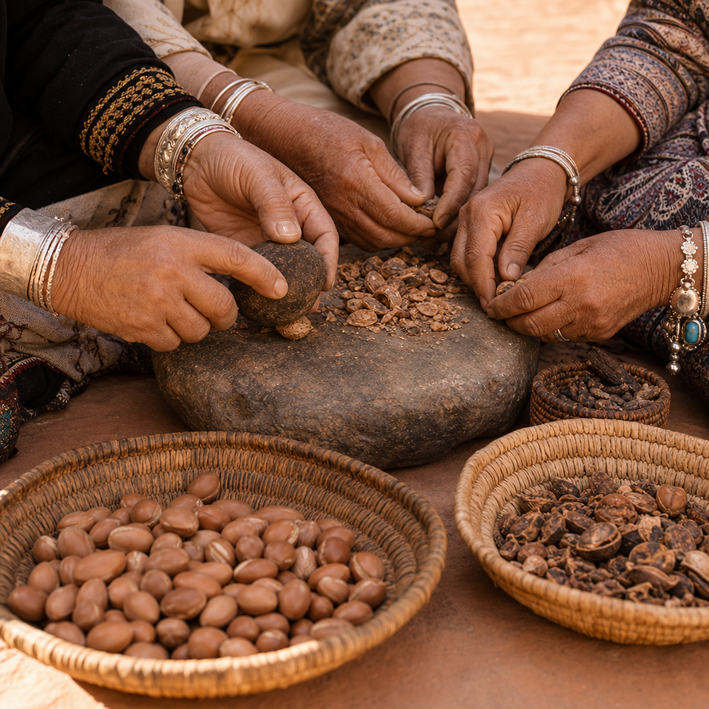 Moroccan Argan Oil: Benefits for Skin, Hair & Nails | Traditional Beauty Ingredient