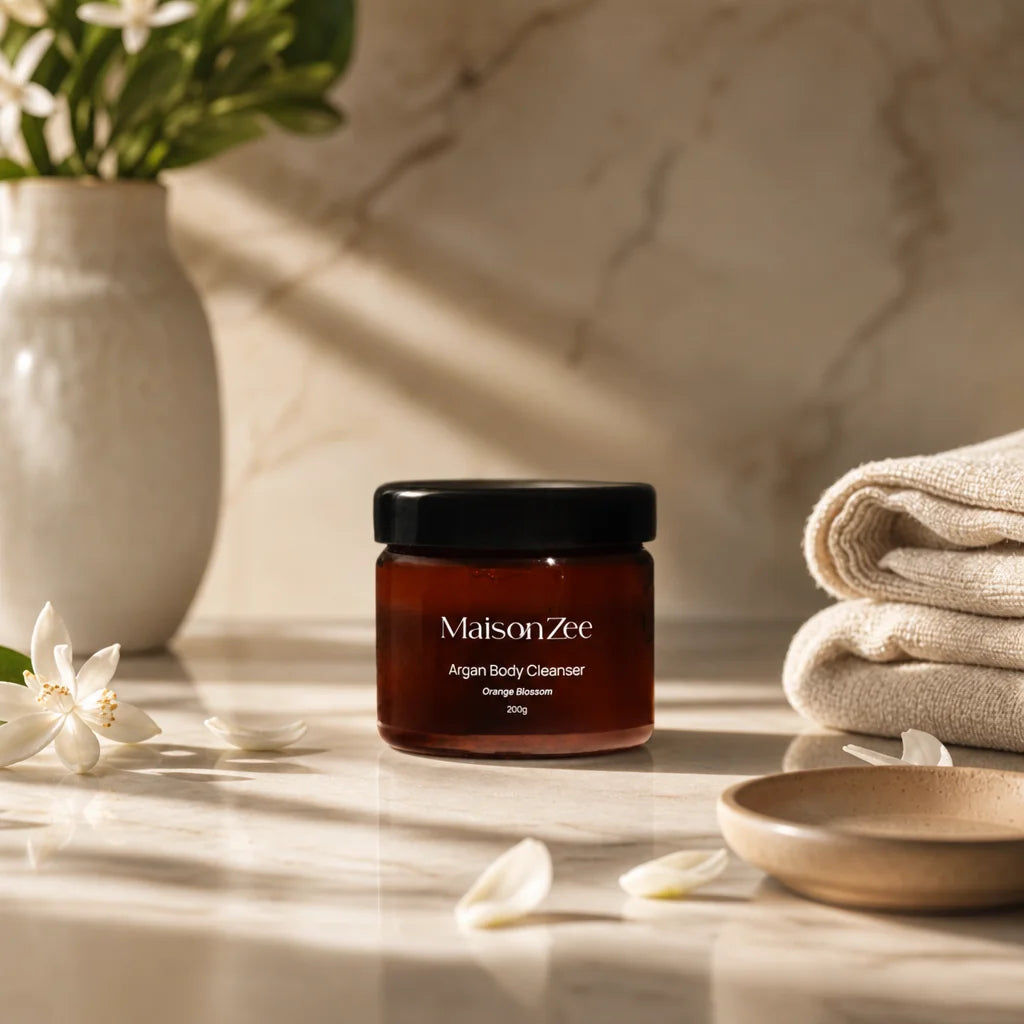 Argan Body Cleanser - Moroccan Black Soap Body Wash